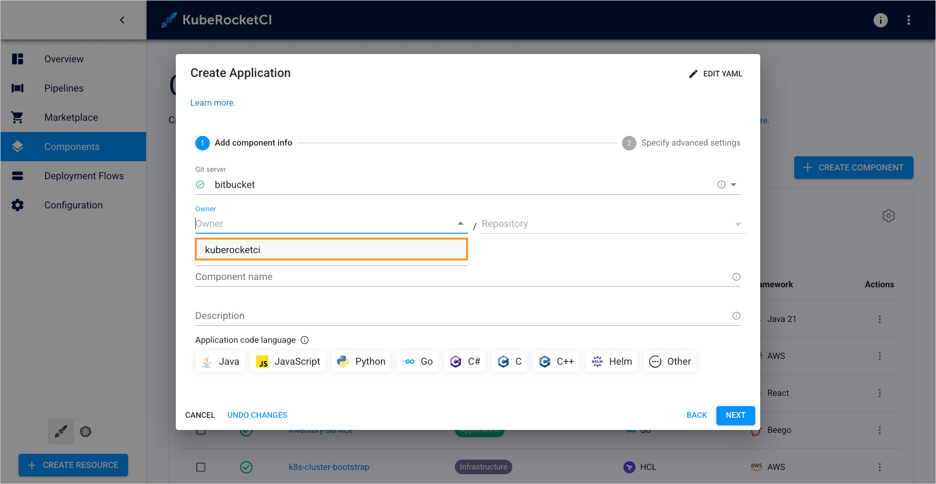 Git account discovery